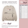 thumbnail image 6 of Cute Cat Lover Valentine Sweatshirt, 6 of 11