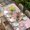 pink, variant on Easter Gnomes Table Cloths for 3 Foot Rectangle Tables, Colorful Eggs Spring Flowers Branches Pink Patio Waterproof Elastic Fitted Tablecloths, Washable Rectangular Table Cover for Camping