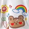 thumbnail image 5 of Zshosam Toddler Shirt Boys Shirt Toddler Girls T-Shirts for Kids Short Sleeve Tops Tee Size 3T 4T,(Brown 3-4 Years), 5 of 8