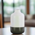 thumbnail image 3 of Bray Ceramic Round Bottle Vase with Banded Rim Base, 3 of 5