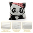 thumbnail image 4 of PHYHOO Lovely Butt Reversible Throw Pillow Covers,Home Bedroom Living Room Kids Room Decor Funny Quotes Pillow Case, Kids Students Girls Gifts,Pillowcase White, 4 of 5