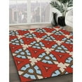 thumbnail image 2 of Ahgly Company Indoor Rectangle Patterned Red Abstract Area Rugs, 2' x 3', 2 of 6