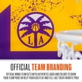 thumbnail image 6 of Franklin Sports WNBA LA Sparks Over the Door Basketball Hoop - Kids Indoor Basketball Hoop with Mini Ball - WNBA Fan Shop Mini Hoop for Bedroom + Office, 6 of 16