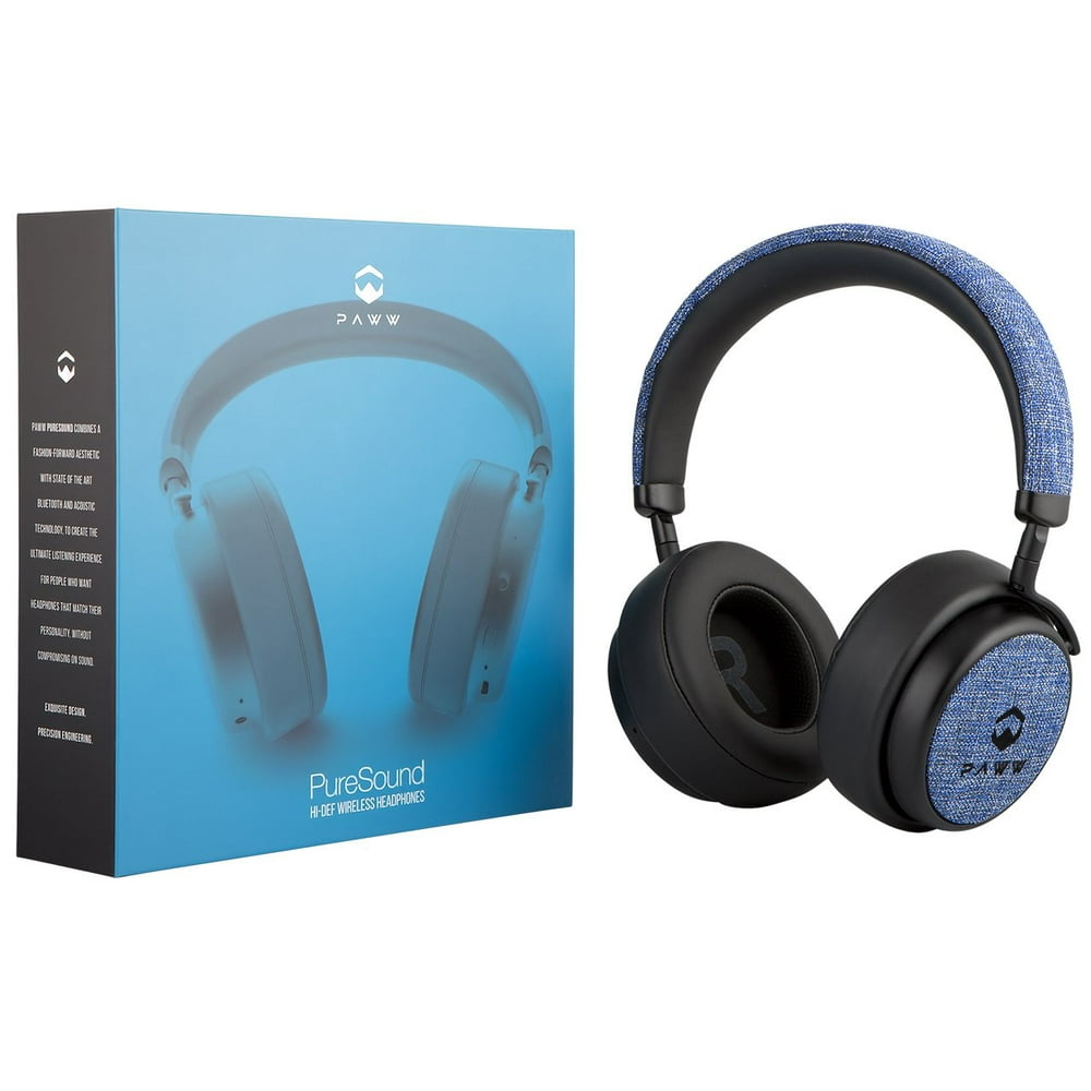 Paww PureSound Headphones Over The Ear Bluetooth Fashion Headphones