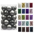 thumbnail image 1 of 34Pcs Plated Christmas Ball Hanging Bauble Xmas Tree Ornament&nbsp;Home Party Decor Bronze Plastic, 1 of 6