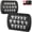 Black, variant on J2 Engineering for 84-20 Chevy GMC C/G/R/K/S/V Series Toyota Pickup 7X6" Chrome LED Headlights