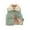 Mint Green, variant on Baby Boys Girls Fleec𝖾 Vest Down Jacket Winter Fuzzy Thick Cotton-Padded Puffer Sleeveless Coat Waistcoat Outerwear Warm Quilted Jacket