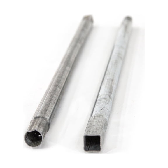 Skywalker Trampolines Lower Enclosure Straight Tube (Set of 2) Galvanized Steel Construction Reinforced T-Socket Design with Squared End