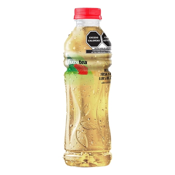 Té verde Fuze Tea sabor fresa aloe 600 ml