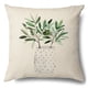 thumbnail image 1 of Funda de almohada decorativa de lino de estilo Simple, funda de cojín de hoja verde, decoración del hogar, sala de estar, sofá, 60x60, 50x50, 45x45, 1 of 4