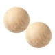 thumbnail image 2 of 2 bolas de madera maciza de 7 cm, esferas de madera natural sin acabado, ideales para proyectos de bricolaje, pintura, tallado y decoración del hogar., 2 of 7
