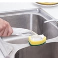 thumbnail image 4 of Kit de Recharges de Baguettes à Vaisselle Anti-Rayures avec Poignée, Recharges de Baguettes à Vaisselle Robustes avec Éponges, Brosses Récurantes pour Distributeur de Savon, Brosse à Récurer pour Vaisselle, Outil de Nettoyage pour Lave-Vaisselle pour la Cuisine, 4 of 8