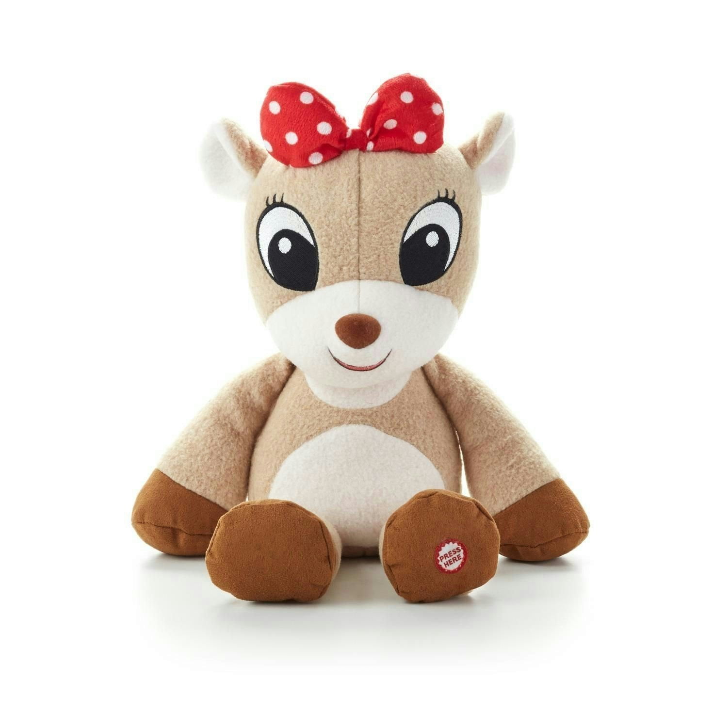 rudolph's girlfriend clarice stuffed animal