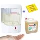 thumbnail image 2 of Dispensador Automatico sanitizante SensoCOV Capacidad 700ml 1L de Sanitizante Infrarrojo Plástico ABS Baterías Incluidas, 2 of 2