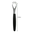 thumbnail image 5 of Mightlink Tongue Scraper Anti-slip Handle Groove Top Double-Sided Cleaning Easy Operating Tongue Cleaning Brush Tools for Unisex, 5 of 8