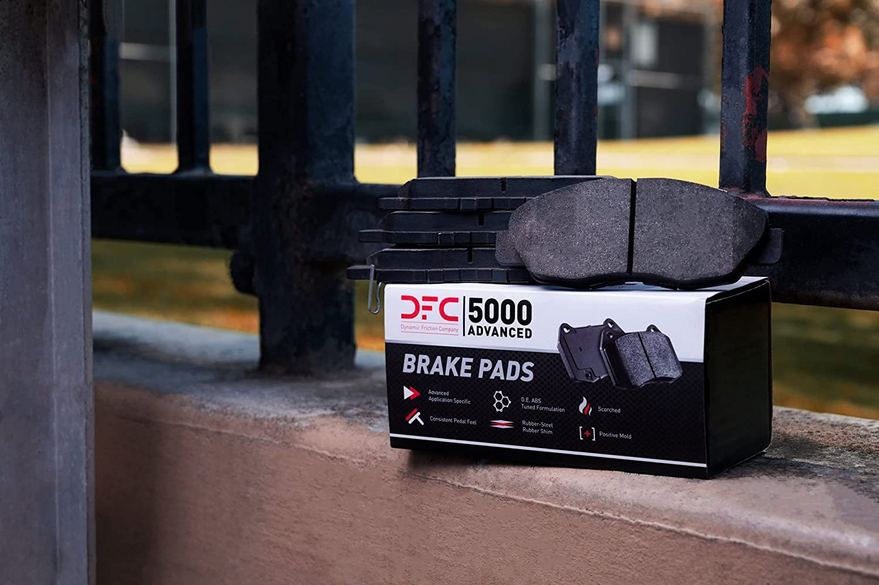 Dynamic 1552-1240-00 DFC 5000 Advanced Brake Pads - Low Metallic Fits select: 2011-2012 JAGUAR XJL, 2013-2019 JAGUAR XJ