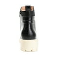thumbnail image 4 of Journee Womens Jeeva Inside Zip Block Heel Booties, 4 of 10