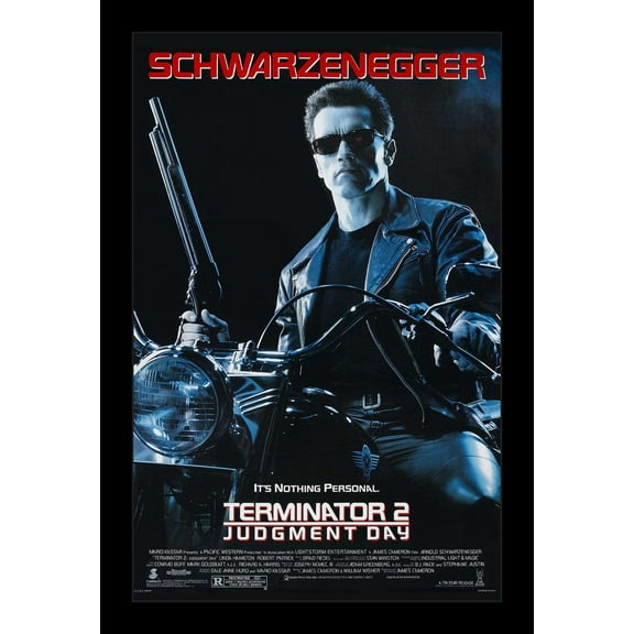 TERMINATOR 2 JUDGEMENT DAY - 11x17 Framed Movie Poster