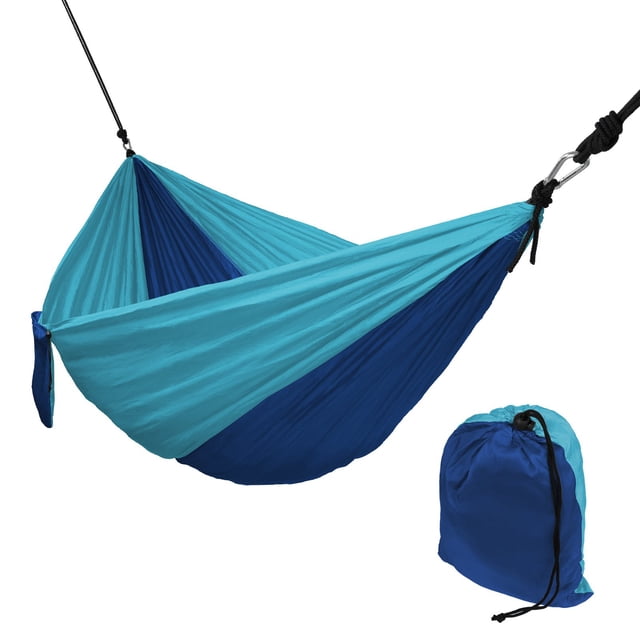 Hamaca Hamaca de viaje Camping al aire libre (265 x 140 cm)-- BANYUO Electrónica