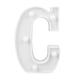 thumbnail image 2 of Lámpara 3D 26 Letras Alfabeto LED Marquee Sign Light Interior Wall Hang Night Lamp (C Ndcxsfigh Nuevos Originales, 2 of 7