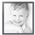 thumbnail image 2 of ArtToFrames 24" x 25" Tungsten Picture Frame, 24x25 inch Gray MDF Poster Frame (WOM-4640), 2 Pack, 2 of 6