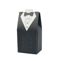SASABAXI 100Pcs Wedding Favor Boxes present Boxes For Bridal Party 5X3X10cm