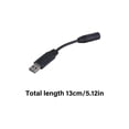 thumbnail image 4 of YIGSECU USB A to 3.5mm Adapter External Sound Card for Seamlessly Music on Computers Shielded Inner Conductors, 4 of 7