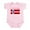 Petal Pink, variant on CafePress - Norwegian Infant Bodysuit - Baby Light Bodysuit, Size Newborn - 24 Months