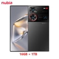 thumbnail image 1 of Nubia Z60 Ultra Versión líder Smartphone 5G de 6.8" Snapdragon 8 Gen 3 64MP Fotografía principal con IA 6000mAh 80W Carga rápida IP68 Modelo NX721J Negro, 1 of 9