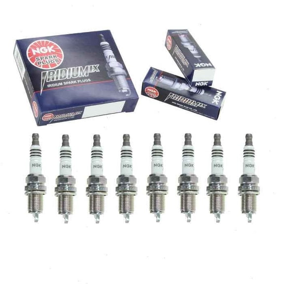 8 pc NGK Iridium IX Spark Plugs compatible with Jeep Commander 4.7L V8 2006-2007