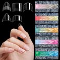 thumbnail image 2 of 600pcs/ Box of Nail Chips Ultra Short No Scratch Frosted False Nail Chips, 2 of 8