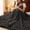 Dark gray50"×60", variant on Super Soft Plush Blanket, Cozy Lightweight Fuzzy Blanket for Bedroom Sofa Couch, Warm Decorative Home Bedding for All‑Season Use Light Blue Throw 50"×60"