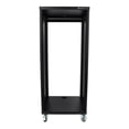 thumbnail image 2 of Rockville RR24U 24U Live Sound/Recording Studio Rack Case, 440lb Load, Front & Rear Rack Rails, Reversible Threaded/Square Hole Rails, 3 Locking Caster Wheels, Steel Construction, 2 of 9