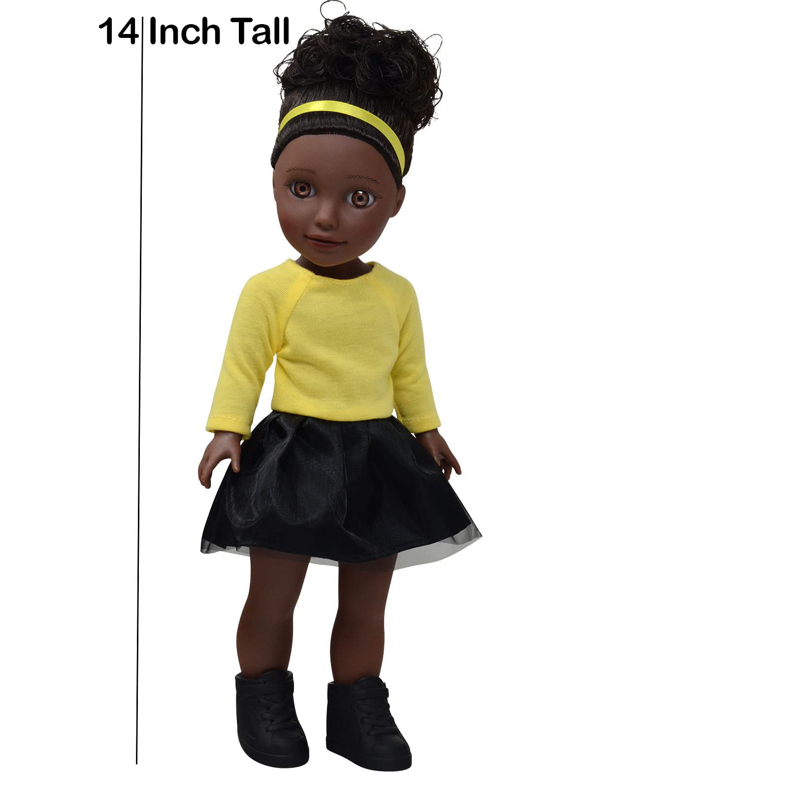 Liberty Imports African American Black Styling Doll Head Girls Playset with Beauty and Fashion Accessories