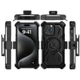 thumbnail image 6 of Innens Case for iPhone15/15 Plus/15 Pro/15 Pro Max Magnetic Heavy Duty Shockproof Phone Cover Built-in Ring Stand, Black, 6 of 12