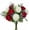 Fake Flower Bouquet, variant on WindamazingStory Artificial Silk White & Red Chrysanthemum and Rose Bouquet 3 Pieces