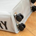 thumbnail image 3 of Laundry Hamper Foldable Laundry Basket Oxford Cloth Easy Install Storage Basket With Mesh Pulleys, 3 of 7