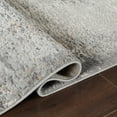 thumbnail image 4 of Pasargad Home Stella Collection Power-Loomed Light Grey Area Rug- 10' x 14', For Indoor Space and all Age of Group, 4 of 8