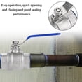 thumbnail image 4 of Ball Valve, Ball Valve Stainless Steel Steel Ball Full Port Ball Valve, For Home, 4 of 8