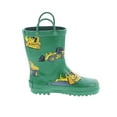 thumbnail image 3 of Green Construction Boys Rain Boots 2, 3 of 5