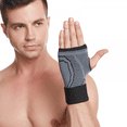 thumbnail image 1 of 1pc Wrist Support Breathable Good Elasticity Support Carpal Tunnel Wrist Guard（L）, 1 of 4