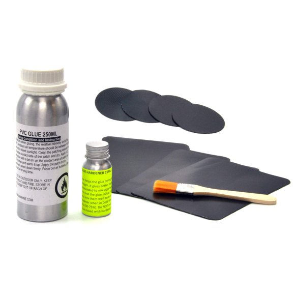 Seamax Glue, 2-Part PVC Glue with Black Material, 250ml