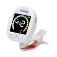 thumbnail image 1 of lionlar Guitar Tuner Practical Professional Clip on Tuner for Ukulele Cello Violin White, 1 of 9