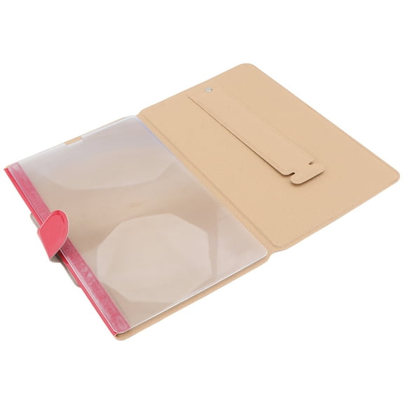 Raindrops  Screen Holder Portable Magnifier for Cell Phone Amplifier Red