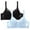 Black, variant on WREESH 2 Pack Lace Bralettes for Women Soft Padded Push Up Bra Wireless Plunge Bra Adjustable Strap Comfortable Everyday Bras Beige
