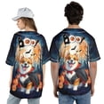 thumbnail image 5 of Happy Halloween Vampire Corgi BOO with Pumpkins Fun and Spooky All Over Print 3D Baseball Shirt Welsh Corgi Dog Lover Gifts Idea Softball Sport - 00018, 5 of 6