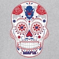 thumbnail image 3 of Buffalo Sugar Skull T-Shirt  Fantasy League Football Fan Tailgating Women's Tee, 3 of 7