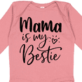 thumbnail image 4 of Inktastic Mama is My Bestie Boys or Girls Long Sleeve Baby Bodysuit, 4 of 5