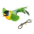 thumbnail image 2 of Chirping Bird Cat Toy - Interactive Flapping Wings Plush Bird Toy Battery Operated Stimulate Animal Kitten Toy, 2 of 8