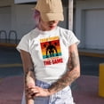 thumbnail image 2 of Train Insane or Remain the Same, Workout Motivation Quote feat. a Weighlifter, Tan T-Shirt, Medium, 2 of 5